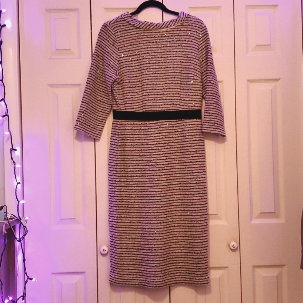 Eva Mended NY and Co brown dress size medium NWT